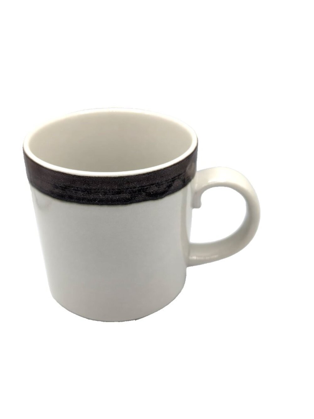 Vintage MCM Arabia Finland Karelia Stoneware Mug Grey/Brown Dishwasher Safe EUC